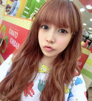 9款韓式甜美蛋卷頭髮型-美髮館