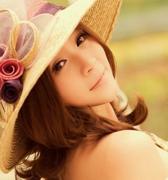 甜美韓系齊肩中長髮髮型-美髮館