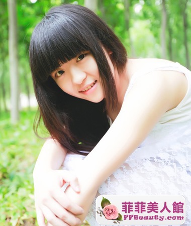 甜美韓式齊瀏海髮型馬上瘦臉-美髮館