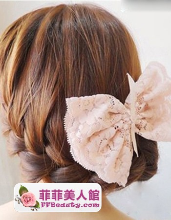 韓式盤髮及步驟 DIY演繹氣質美人-美髮館