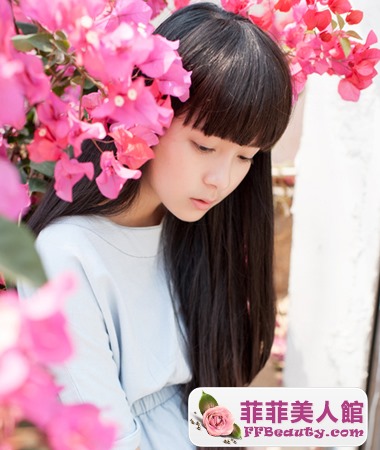 大餅臉MM修顏必學甜美直髮 -美髮館