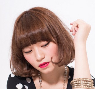 2014圓臉最新修顏短髮髮型-美髮館