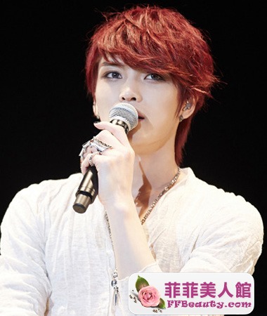 韓國流行男士紋理燙短髮-美髮館