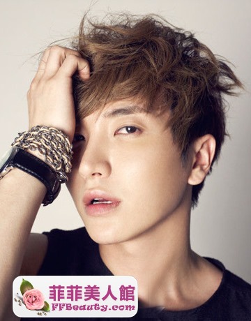 韓式型男煙花燙帥氣個性-美髮館