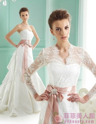 歐式簡約風新娘髮型-美髮館