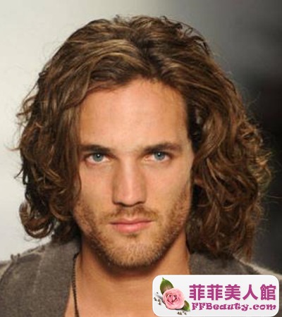 帥氣長髮打造魅力男生-美髮館