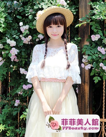 方臉適合長髮髮型推薦-美髮館