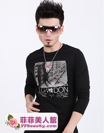 帥氣時尚飛機頭髮型個性潮男范-美髮館