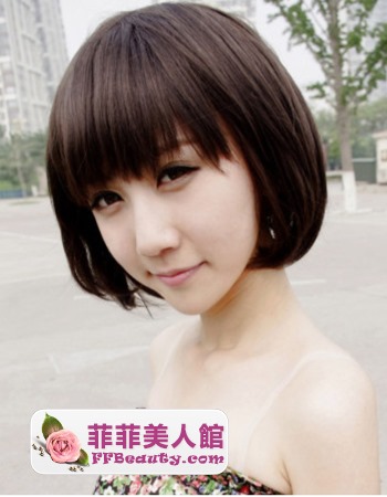 可愛的學生波波頭 清純又甜美-美髮館