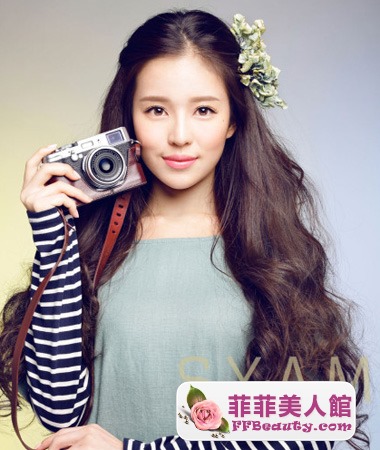 韓式長卷髮  小眼睛女生必學髮型-美髮館