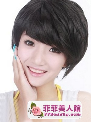 女生短髮紋理燙 時尚清爽-美髮館