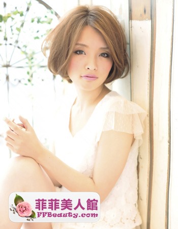 日系甜美波波頭 彰顯青春氣質-美髮館