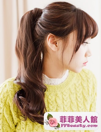 學生系高馬尾 青春可愛無敵-美髮館