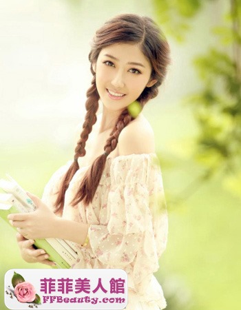 最新女學生清純雙馬尾造型-美髮館