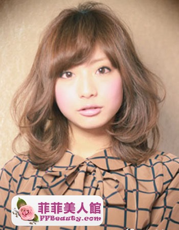圓臉適合的瀏海髮型-美髮館