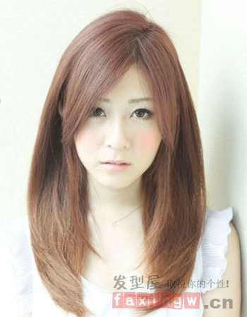 淑女中長直髮 展現自然清新-美髮館