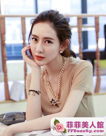 女生無瀏海髮型清爽唯美-美髮館