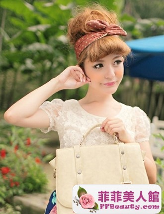 中長髮各種盤髮演繹不同風情-美髮館