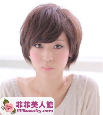 俏麗短髮 讓你圓臉變瓜子臉-美髮館