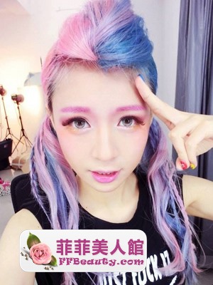 日式原宿風染髮  色彩斑斕-美髮館