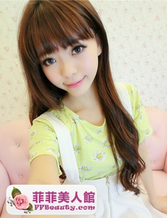 乖巧瀏海改變臉型 打造V臉蘿莉-美髮館