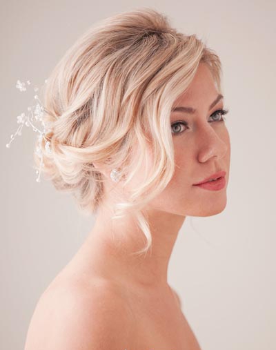 優雅新娘盤髮 綻放嬌人之美-美髮館