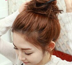 韓式花苞假髮怎么扎-美髮館