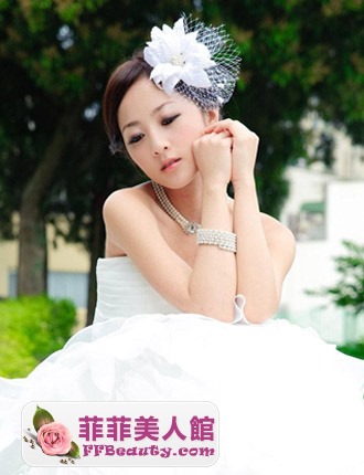 唯美的婚紗照新娘髮型 浪漫金秋-美髮館