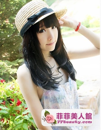 圓臉女生清爽柔美塑造甜姐兒-美髮館