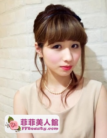 日式新娘盤髮髮型   裝扮氣質-美髮館