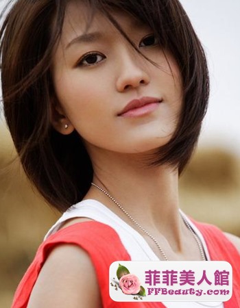 時尚中分短直髮髮型盤點-美髮館