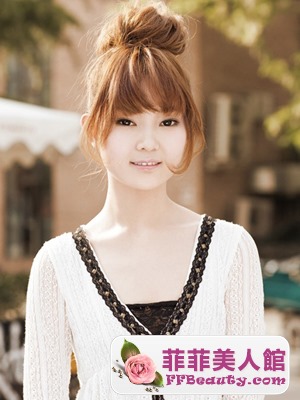 韓式甜美丸子頭 俏皮減齡萌感十足-美髮館