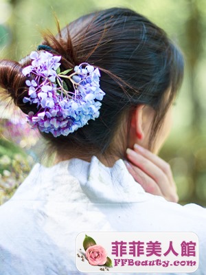 最新韓式簡單盤髮嬌俏可愛-美髮館