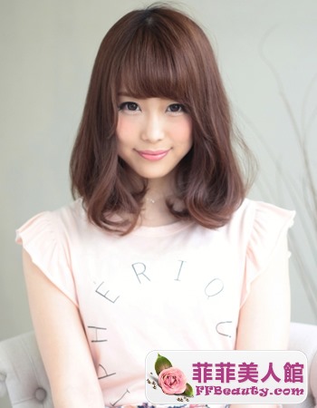 日系齊瀏海髮型 甜美可愛又修顏-美髮館