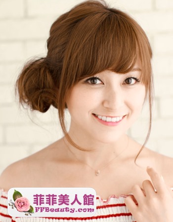 優雅日系盤髮髮型 盡顯優雅時尚感-美髮館