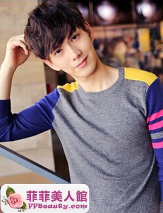 2014最新男生斜瀏海髮型 陽光帥氣-美髮館