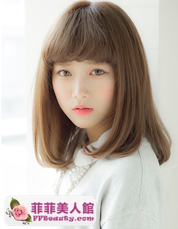 大圓臉美女內扣式梨花輕松瘦臉-美髮館