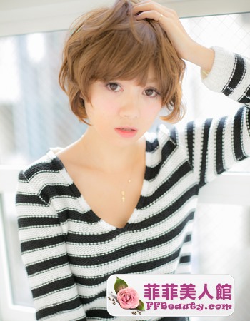 日系圓臉女生髮型 修顏時尚-美髮館