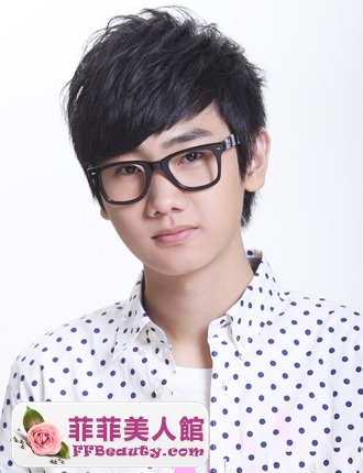 男星汪蘇瀧 修顏斜龐克髮型-美髮館