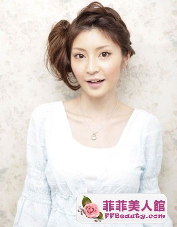 秋季游玩首選甜美側邊扎髮-美髮館