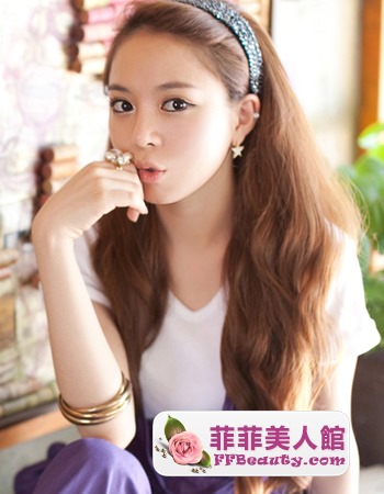 今年秋天流行韓式靈動長卷髮-美髮館