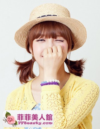 最愛賣萌雙馬尾髮型 呆萌氣質-美髮館