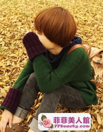 秋天女生短髮髮型 為秋季添色-美髮館