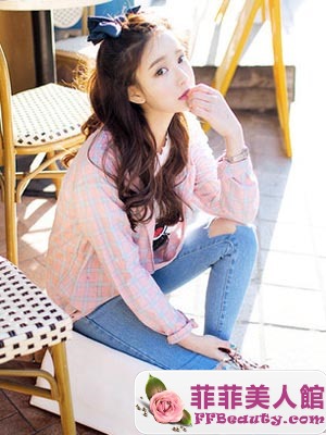 韓系簡單扎髮甜美顯嫩-美髮館