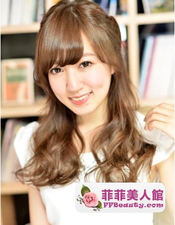 偏分瀏海淑女扎髮盡顯唯美-美髮館