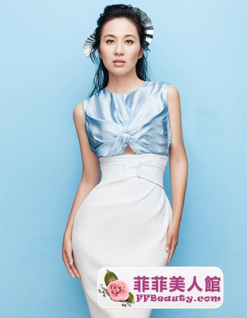 氣質美女葉璇盡顯優雅女神范兒-美髮館