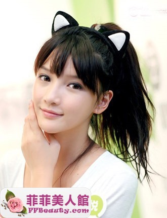 怎么扎高馬尾好看 亮出青春活力-美髮館