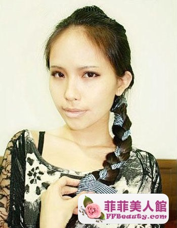 長髮髮帶編髮 簡單打造優雅田園風-美髮館