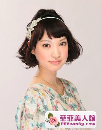 精致韓式短髮扎法 俏皮甜美-美髮館