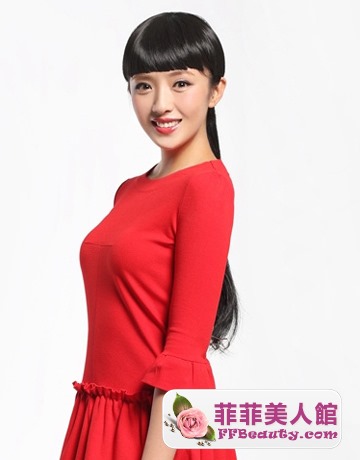 長臉女生齊瀏海成修顏利器-美髮館